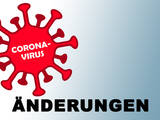 Corona-Änderungen