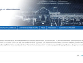 Mitgliederversammlung des Fördervereins Historische Wahrzeichen der Ingenieurbaukunst in Deutschland e.V.