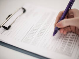 Vertrag unterschrieben